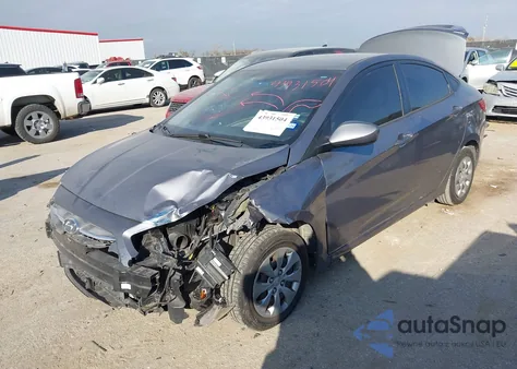 2016 Hyundai Accent Se z USA, uszkodzony, nr VIN KMHCT4AE9GU043417